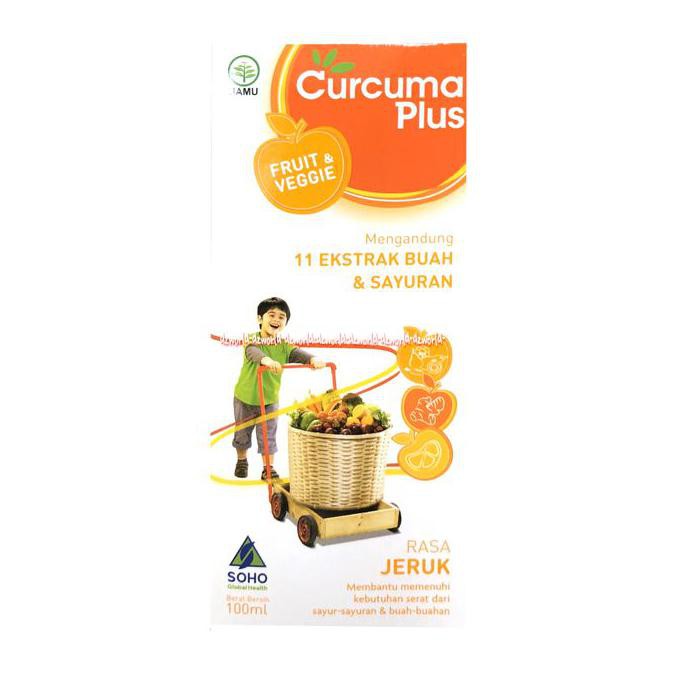 

Curcuma Plus Fruit & Veggie Rasa Jeruk 100Ml Sirup Kurkuma ~ Order Yukkk