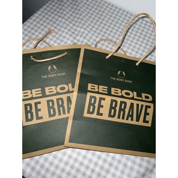 

SMALL PAPER BAG THE BODY SHOP 2pcs