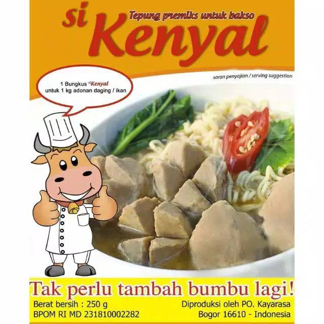

Sikenyal tepung premiks adonan/tepung bakso 250 gram