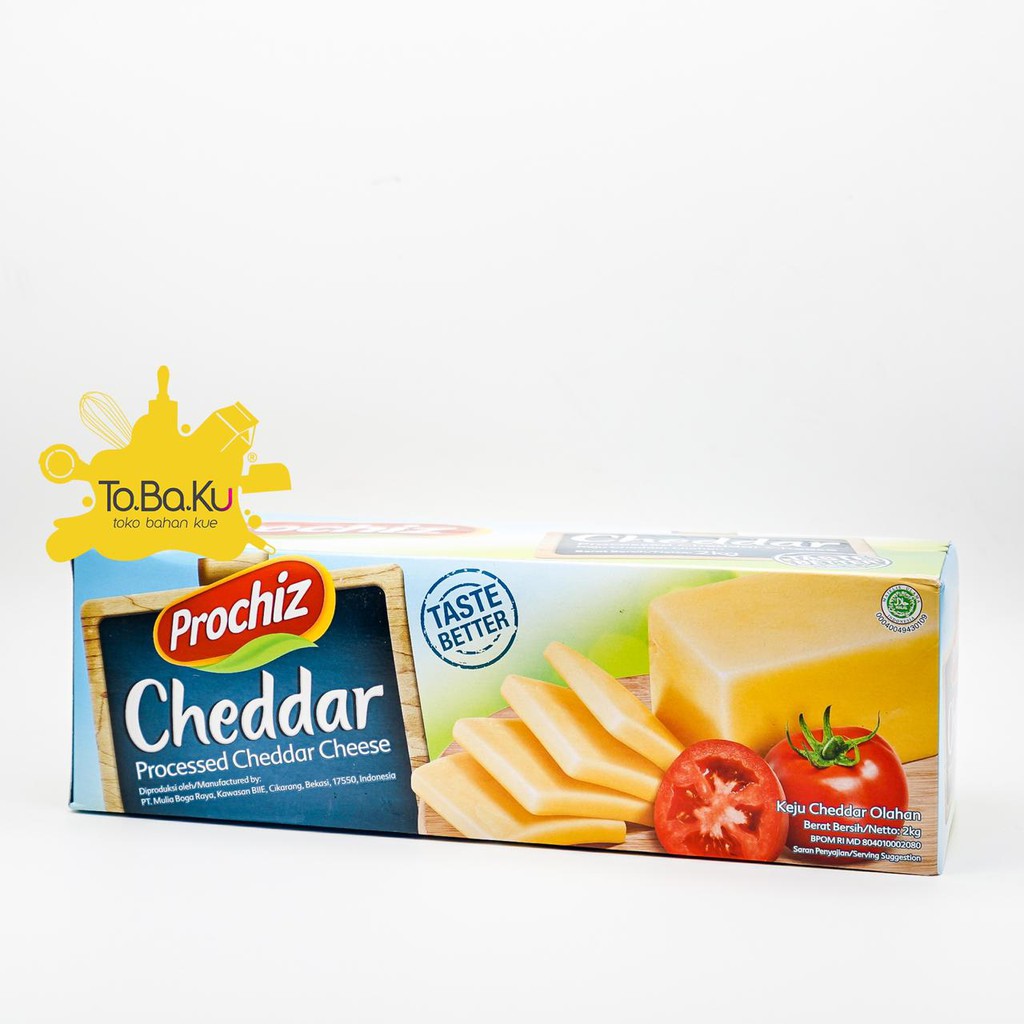 

Prochiz Cheddar Premium 245gr (Kemasan Ecer)