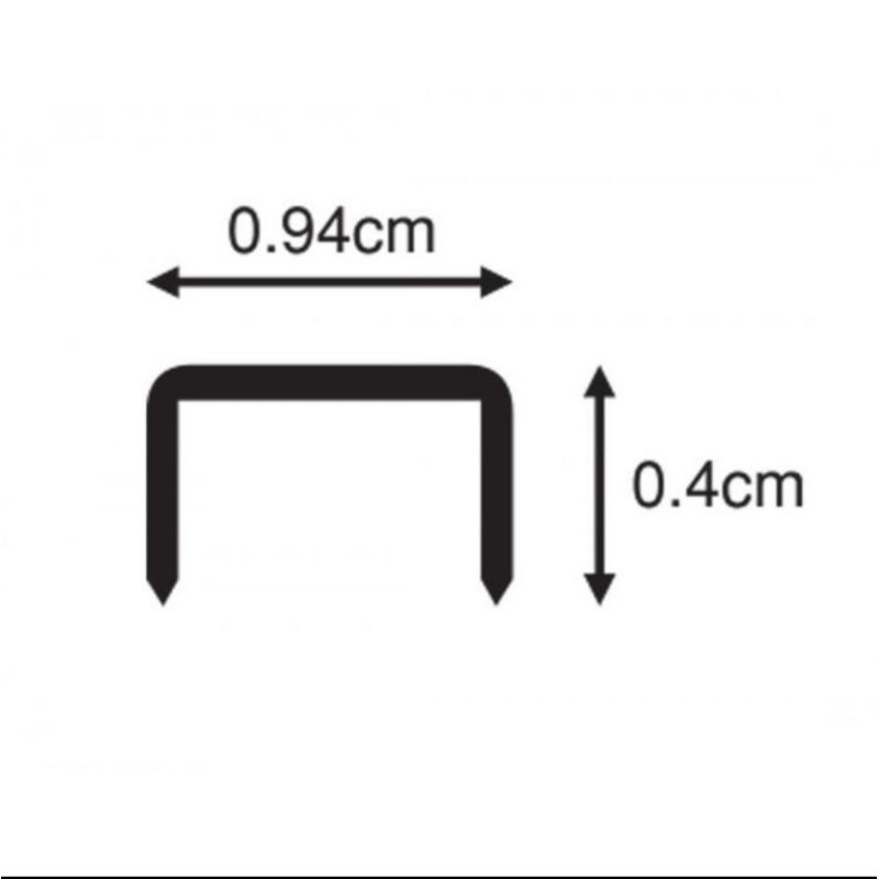 

Isi Staples Joyko No 10 - 1M / (1Pak/20Kotak)