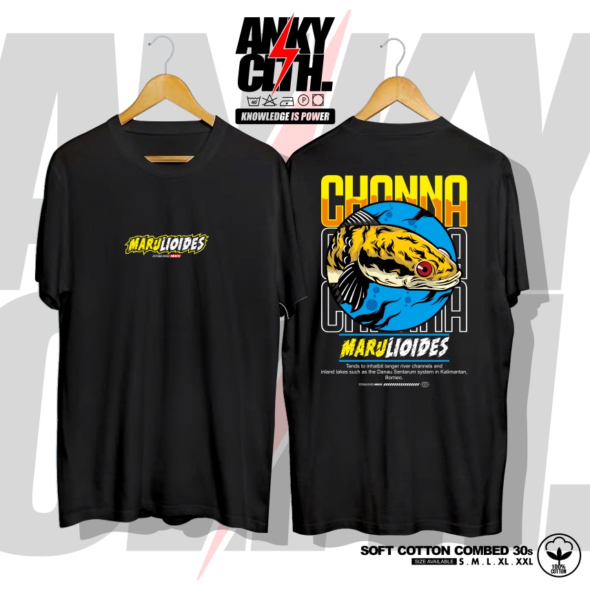 KAOS BAJU CHANNA YELLOW SENTARUM MARULIOIDES / KAOS CHANNA MARU YS TERBARU - ANKYCLOTHING