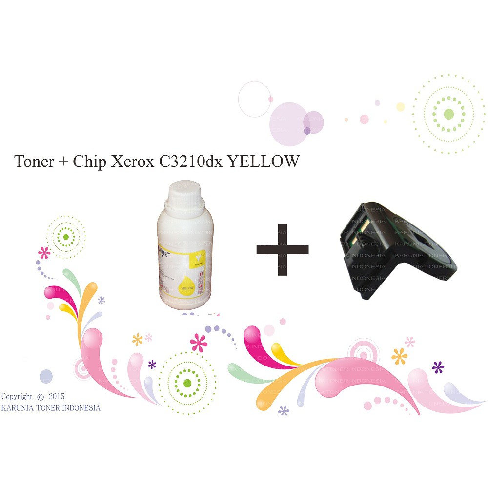 Toner + Chip Xerox C3210dx YELLOW