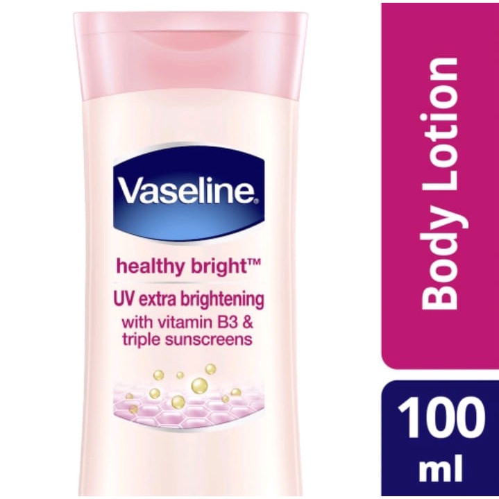 Vaseline Lotion Healthy Bright UV Lightening 100ml