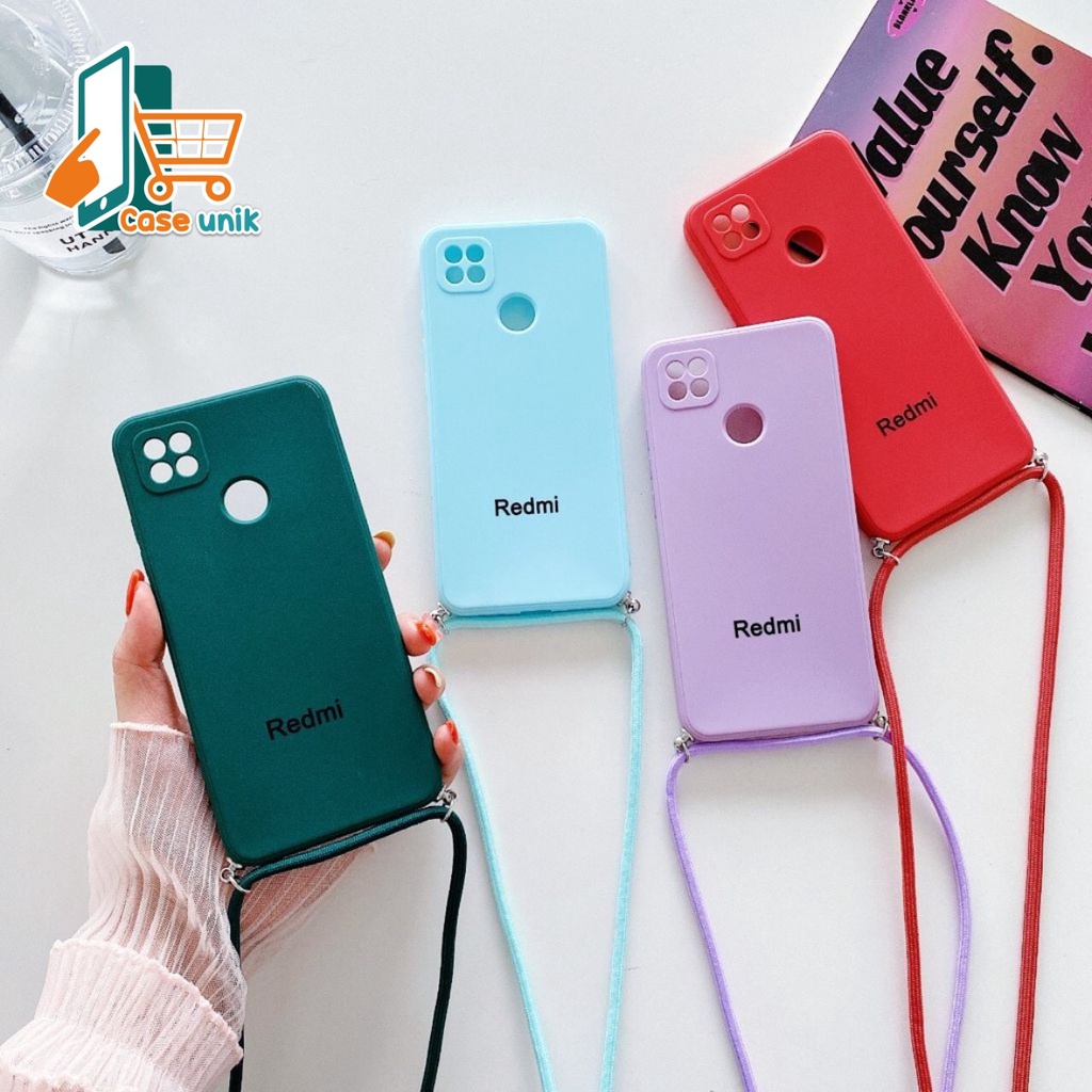 SOFTCASE SLINGCASE ORIGINAL SILIKON PELINDUNG KAMERA XIAOMI REDMI 7 8 8A PRO 9 9A CS3206