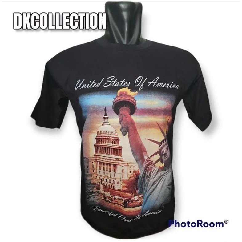 kaos hitam amerika souvenir kaos oleh oleh usa kaos newyork souvenir amerika