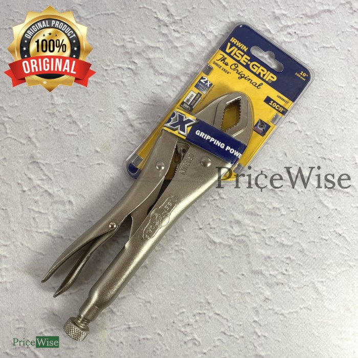 Tang - Tang Buaya 10" 250Mm Irwin / Lock Grip Pliers / Vise Grip