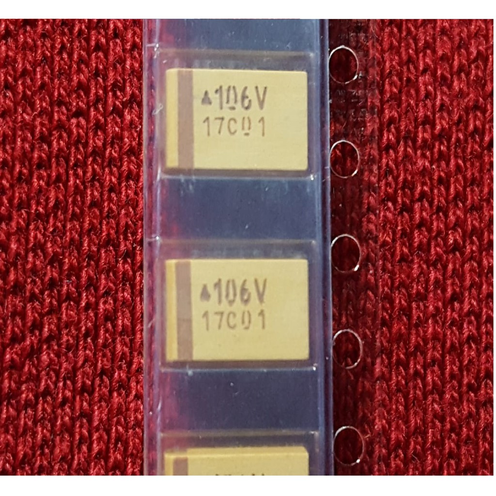 Original D SMD tantalum kapasitor 10V35UF 10V 35UF 10v 35UF10V D Mantaaaaffffff