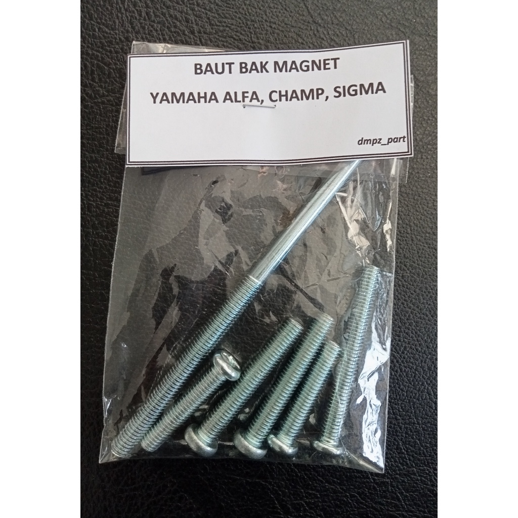 baut bak magnet mesin kiri Yamaha ALFA SIGMA CHAMP