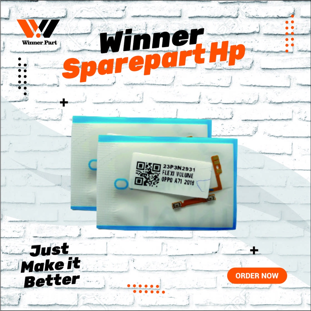 Flexible Volume Oppo A71 2018