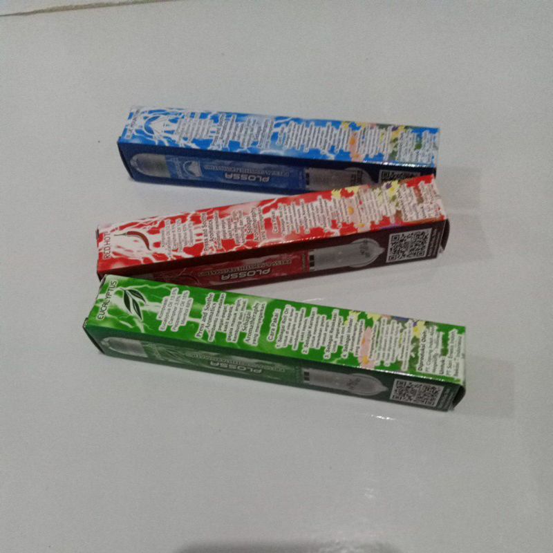 plossa paket 3 variant (merah , biru , hijau )