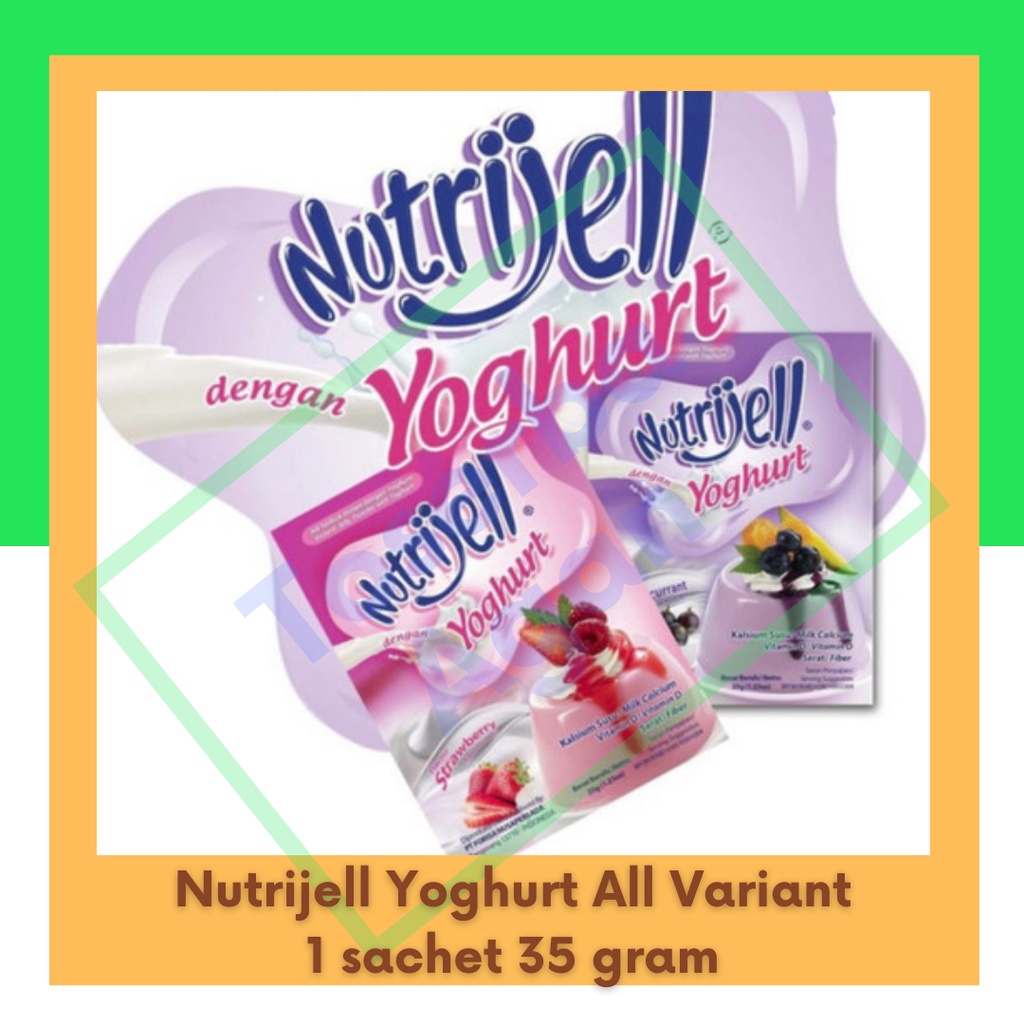 Nutrijell Yoghurt Pudding Jelly All Varian Yogurt