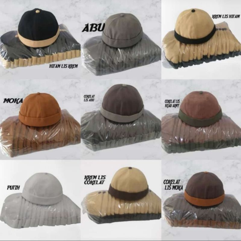 TOPI PECI UAS MIKI HAT PRIA DEWASA TOPI HIJRAH TERMURAH