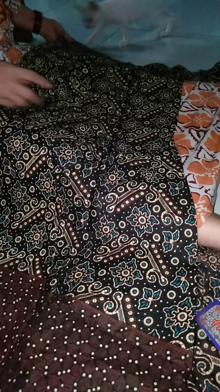 Batik Couple Maura - Sania Ruflle Batik Couple Ori Ndoro Jowi Dnt Garansi Termurah Shopee