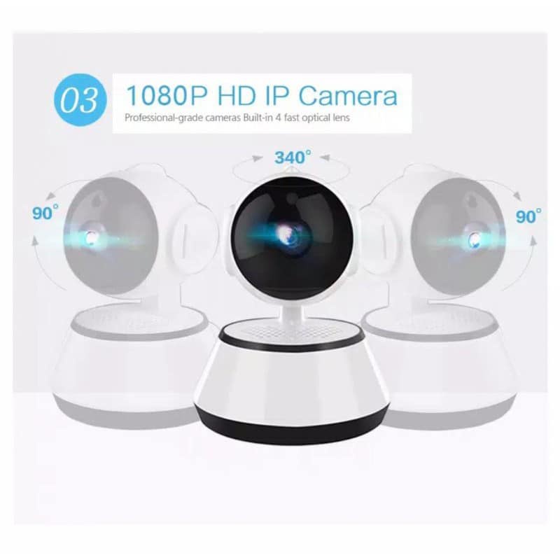 IP Camera WIFI CCTV V380 Smart Wifi Kamera HD960P Q3s Wireless IP Kamera APP Control