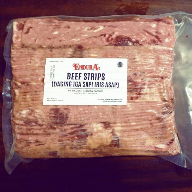 

Beef Strips Endura 1 KG - Daging Sapi Iris