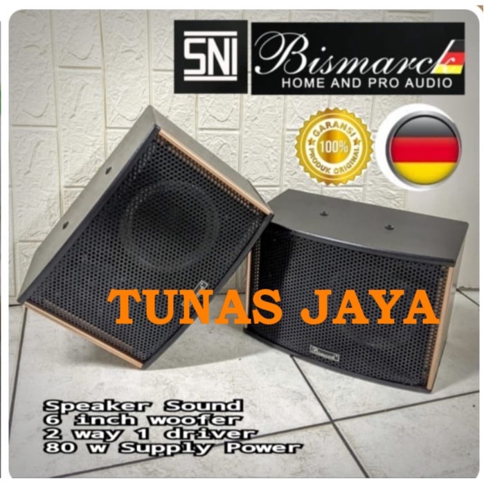 Speaker Pasif BISMARCK SP 65 ( 6 inch )