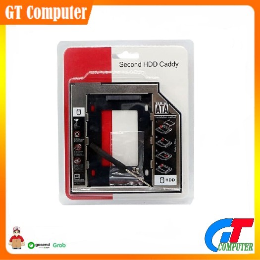 HDD CADDY TEBAL 12.7MM SATA / DVD SLOT TO HDD SLOT / SSD CADDY