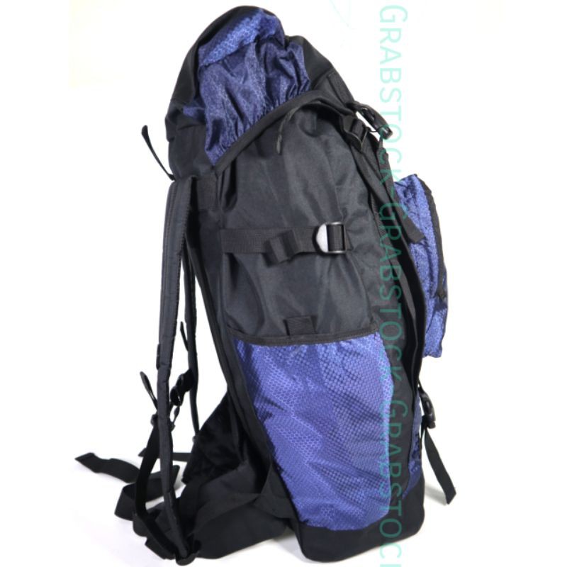 Grabstock Carrier Plus Raincover 65L Tas Hiking Camping Kualitas Premium