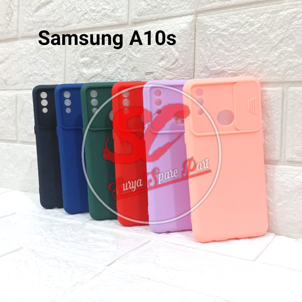 SOFTCASE SLIDE CAMERA PROTECTOR SAMSUNG A10S SAMSUNG A11 M11 A10S - SC