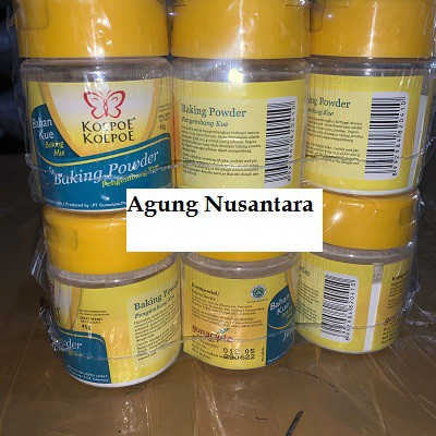

Baking Powder / Pengembang Kue Cap Koepoe Koepoe 45 gr