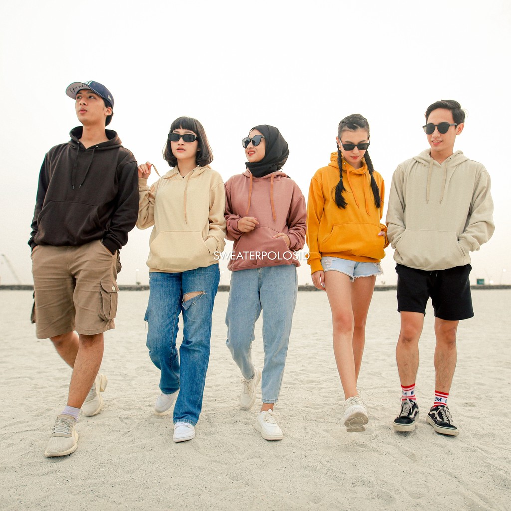 SWEATERPOLOSID  Hoodie Jumper Size M - XXL ( Pria & Wanita )-1
