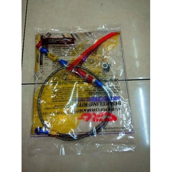 SELANG REM DEPAN PSI CRG/BREMBO 95CM SELANG MIO BEAT VARIO SCOOPY VIXION NINJA FU FINO NMAX AEROX