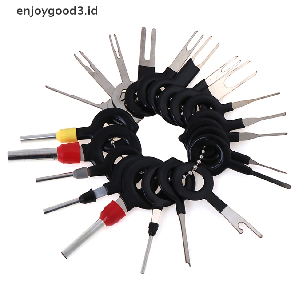 Dd - 21Pcs Alat Pembuka Kabel Connector Pin Terminal Mobil