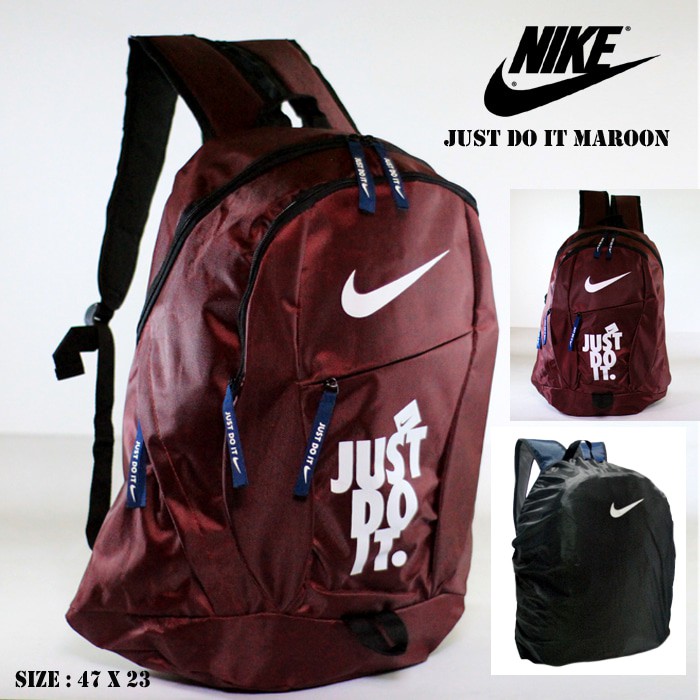 TERBARU P1E2 Tas Bahu Selempang Kanvas pria Sling bag Organizer Tas ransel nike just do it mar