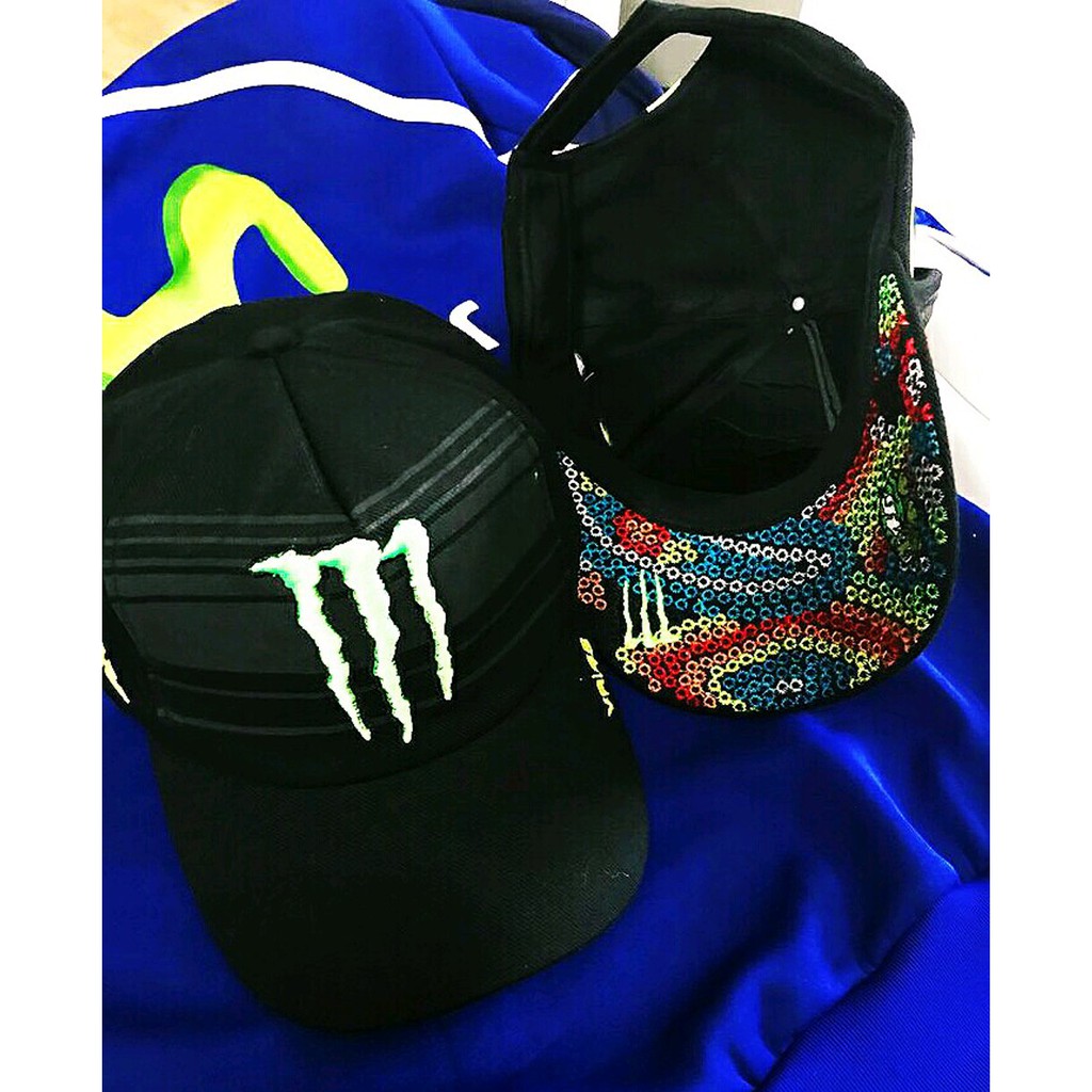 Topi Motogp Monster Energy Rossi