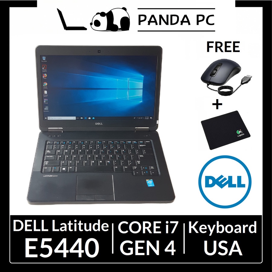 Dell Latitude E5440 Core i7 4th Gen Nvidia 2GB Laptop Second RAM 8GB