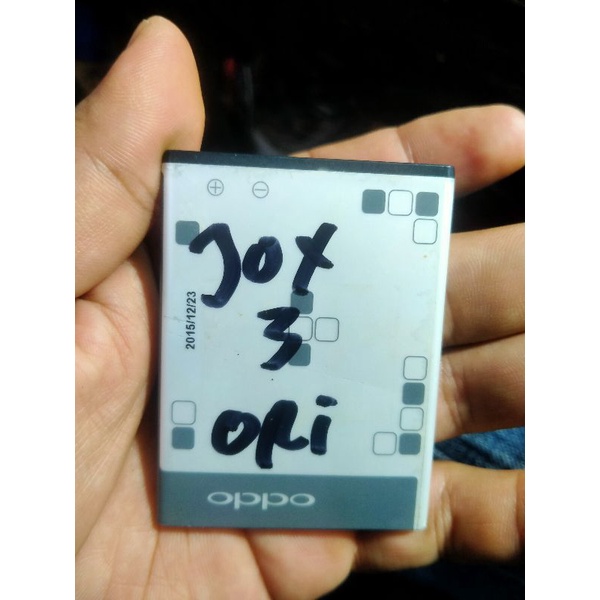 batre hp Oppo joy3 A11W ORI cabutan normal udh tested