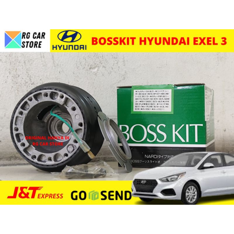 BOSSKIT HYUNDAI EXEL MEREK HKB ORIGINAL DIJAMIN PNP BERKUALITAS