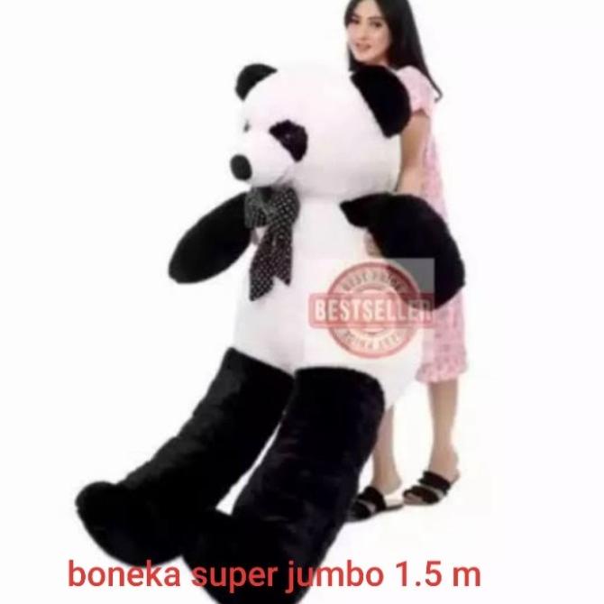 ~~~~~] Boneka Panda Super Jumbo 1.5 meter / Boneka Beruang Teddy Bear 150cm