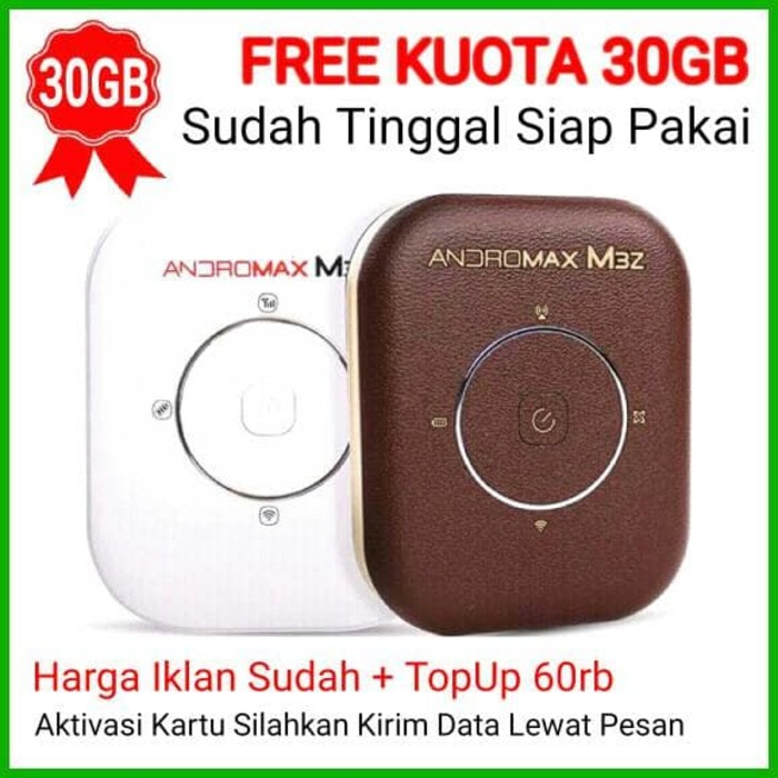 Jual Hot Product Modem Wifi Mifi Smartfren Andromax M3y 4g Lte Kuota 30 Gb Oke Kom Indonesia Shopee Indonesia