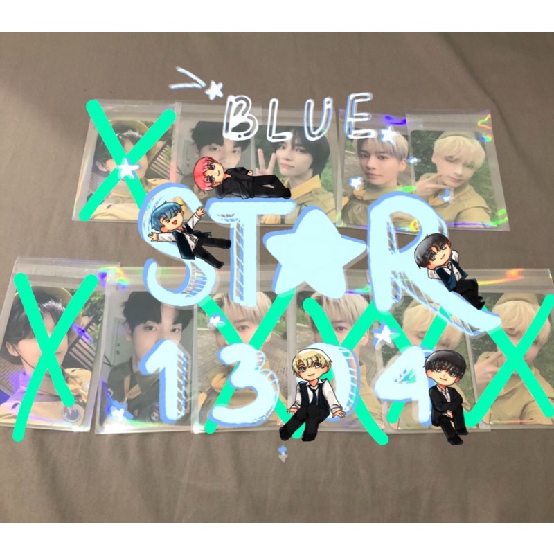 [READY STOCK] Photocard Beomgyu Soobin Taehyun Hueingkai TXT Pramuka Scout L*zada