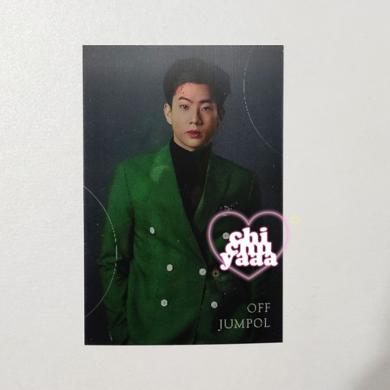 GMMTV SIGNATURE CALENDAR 2022 LENTICULAR CARD OFF JUMPOL