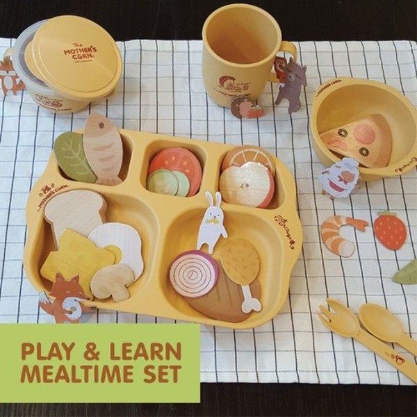 Mothers Corn Play &amp; Learn Mealtime Set