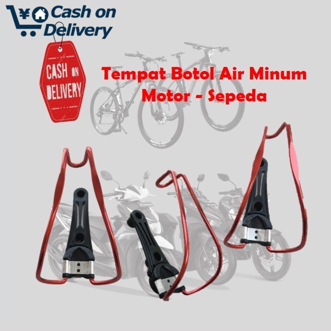 COD NEWS Holder dudukan tempat botol air minum di sepeda motor ORI