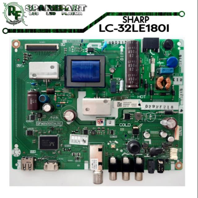MB TV LED SHARP LC-32LE180I  Mainboard tv led sharp lc 32le180 i