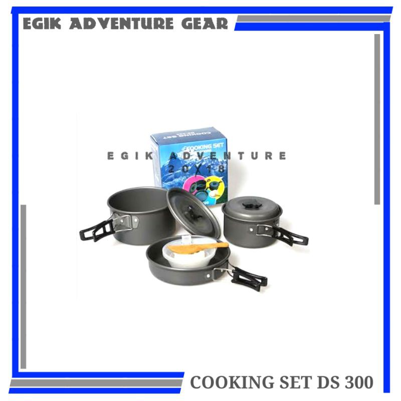 Cooking Set DS 300 | Nesting Ds300 | Panci Masak Camping