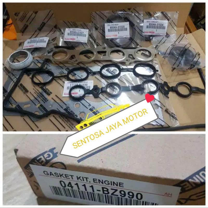 PAKING PACKING FULL SET GASKET FULL SET AVANZA 1.5 1500CC RUSH TERIOS