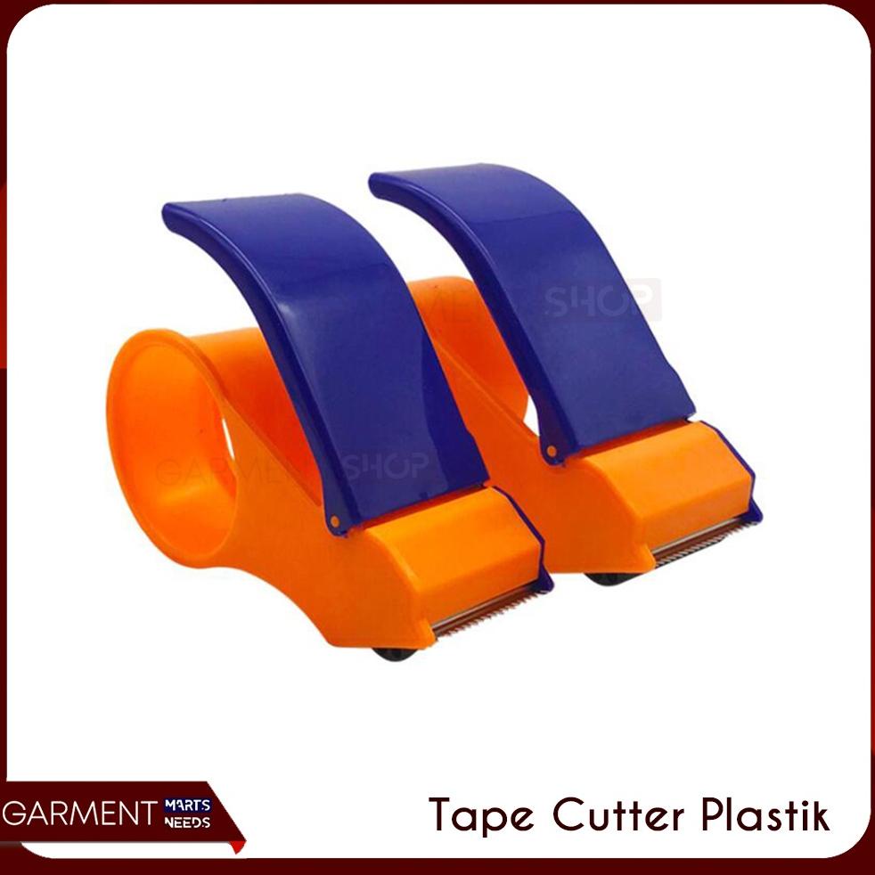 

VIRAL!!! Dispenser Tempat Lakban 2" INCH Pemotong Isolasi Tape Cutter Plastik