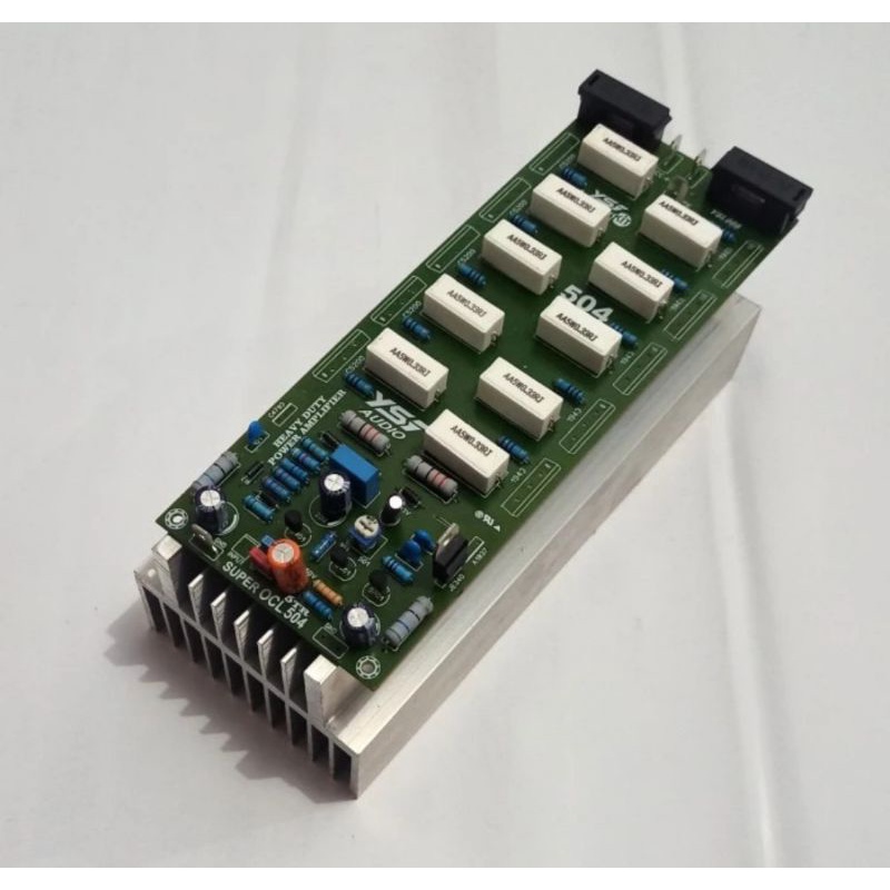 KIT SOCL 504 Untuk 5 Set Transistor Final Plus Heatsink 2U