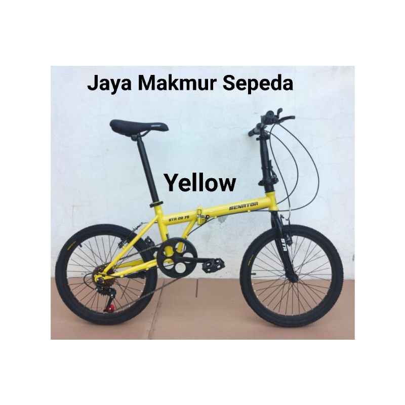 Sepeda lipat Senator 16 20 inch 20 inch 7 speed-8