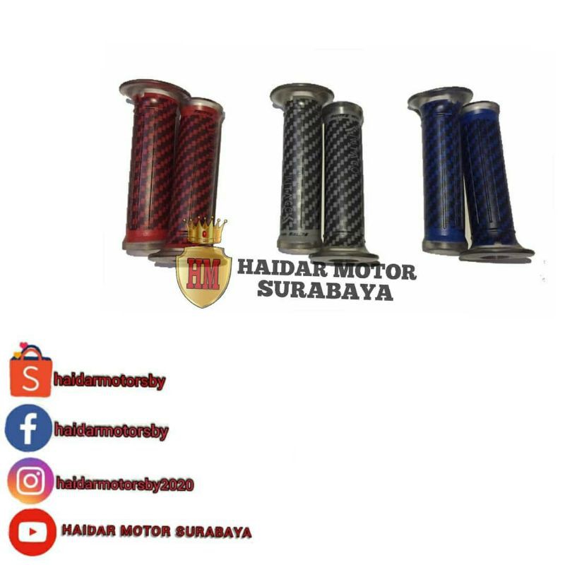 handgrip karbon/gas gasan karbon