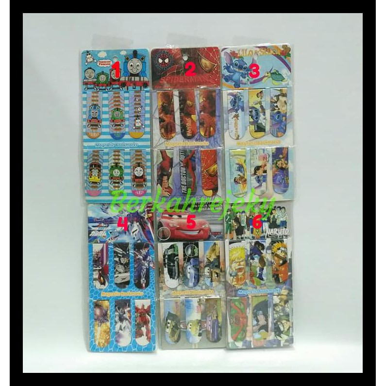 

Mainan Pembatas Buku Karakter Terlengkap