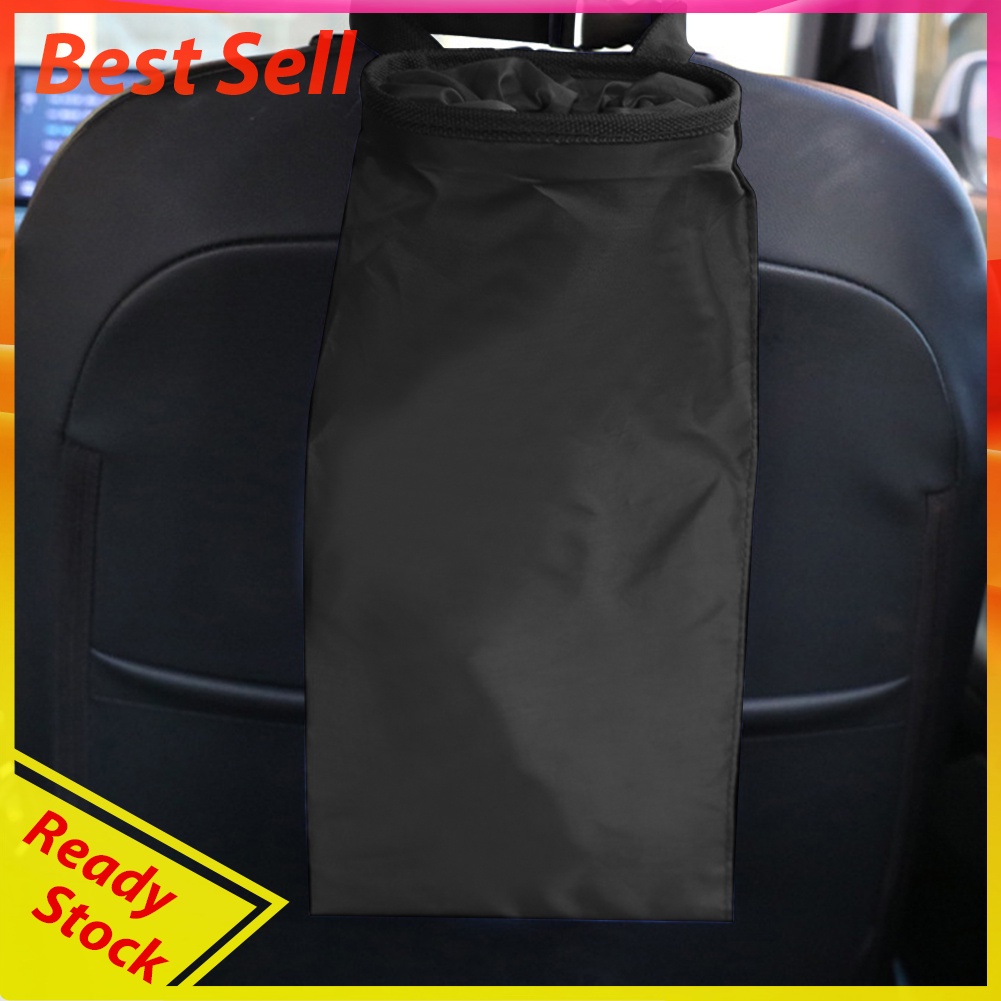 Portable Car Seat Back Trash Holder Hang Garbage Bag Car Cleaning Tools