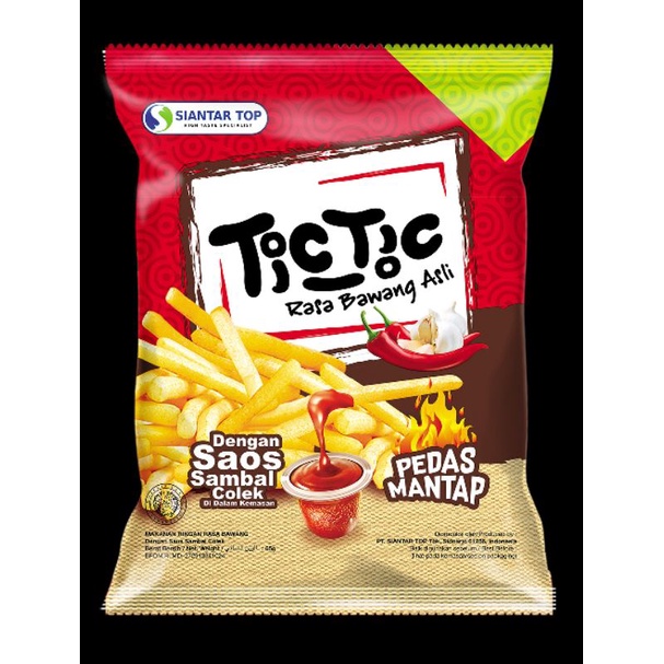 

Tic Tic Pedas mantap+Saos Sambal Colek 65G