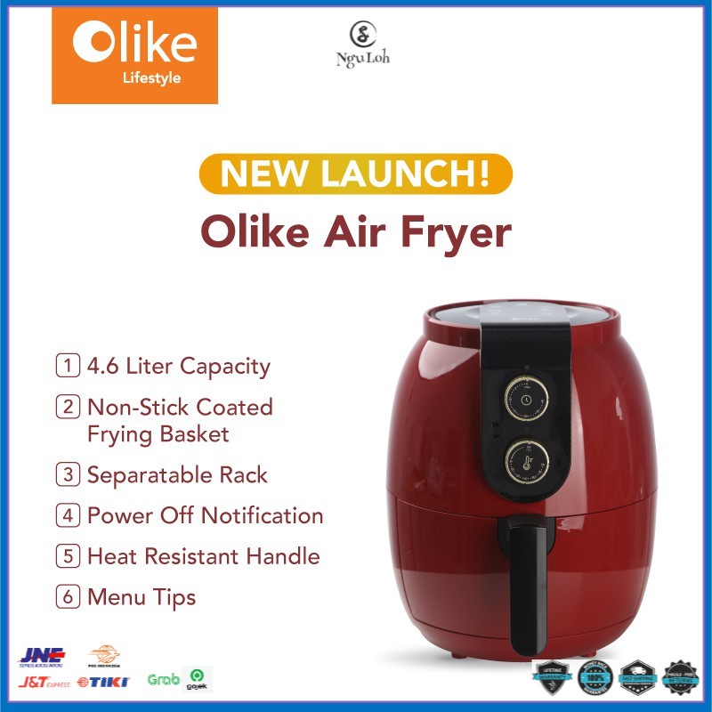 Olike Air Fryer - Garansi Resmi - ORIGINAL